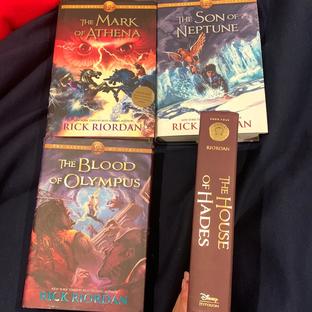 Hero’s of Olympus Book Set 2-5